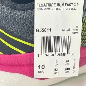 Reebok FloatRide Run Fast 3.0 Lite Pink Black Running Shoes Size 10&12 G55011 Reebok | Shoes | Reebok Floatride Run Fast 3 Lite Pink Black  main image 2